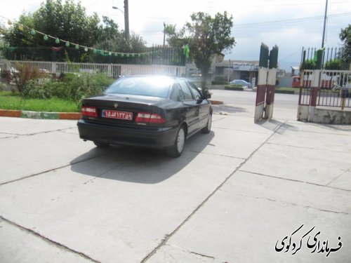 دیدار مدیرکل اداری و مالی استاندار با فرماندار