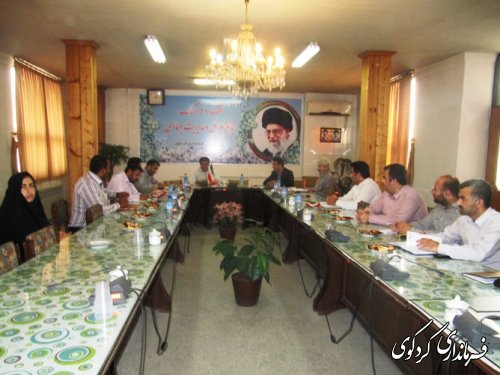 اولین جلسه هماهنگی اجرای طرح سرشماری کشاورزی شهرستان