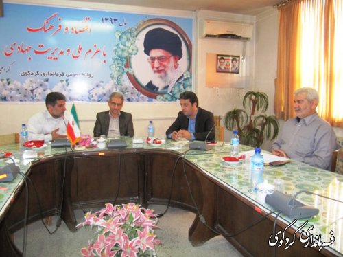 اولین جلسه هماهنگی اجرای طرح سرشماری کشاورزی شهرستان
