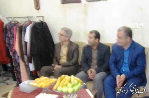 فرماندار کردکوی از چند شرکت  تعاونی بازدید کرد