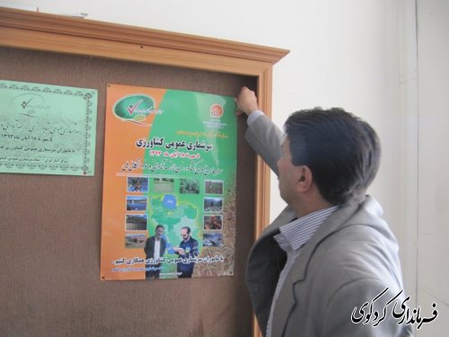 آمادسازی ستاد سرشماری کشاورزی شهرستان کردکوی /گزارش تصویری