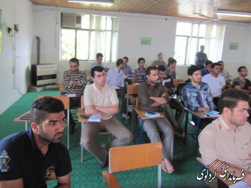 فرماندار کردکوی در کلاس آموزش ماموران سرشماری کشاورزی حضور یافت