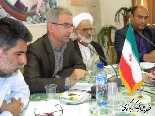 تاکید رییس ستاد سرشماری کشاورزی شهرستان برهمکاری  تمامی دستگاها ی اجرایی شهرستان کردکوی 