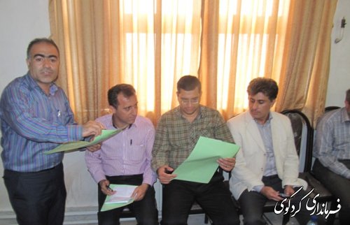 تاکید رییس ستاد سرشماری کشاورزی شهرستان برهمکاری  تمامی دستگاها ی اجرایی شهرستان کردکوی 