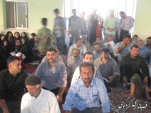 یادمان 26 شهید  روستای مهترکلاته برگزار شد