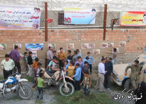 یادمان 26 شهید  روستای مهترکلاته برگزار شد