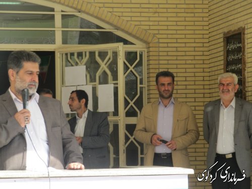 زنگ آغاز سرشماری عمومی کشاورزی و روز جهانی گردشگری  در مدارس شهرستان کرکوی