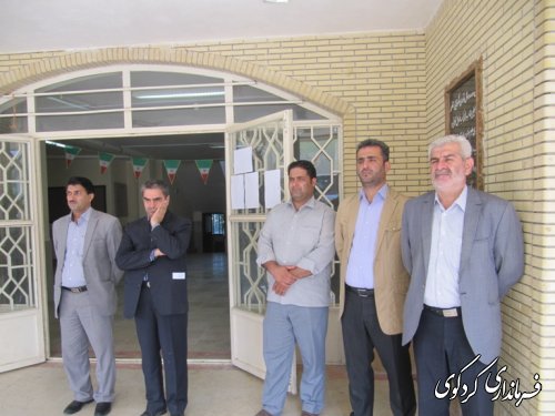 زنگ آغاز سرشماری عمومی کشاورزی و روز جهانی گردشگری  در مدارس شهرستان کرکوی