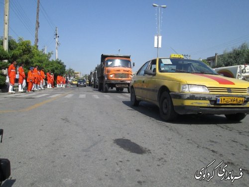 با حضور فرماندار کردکوی از  آتش نشانان  این تقدیر وتجلیل شد /تصویری