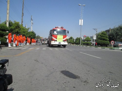 جمالی : آتش نشانان ؛ناجیان وهمراه لحظه های سخت شهروندانند