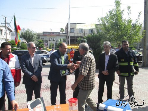 جمالی : آتش نشانان ؛ناجیان وهمراه لحظه های سخت شهروندانند