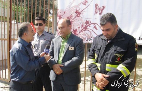جمالی : آتش نشانان ؛ناجیان وهمراه لحظه های سخت شهروندانند