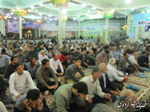 یازدهمین یادواره سرداران و ۳۱۳ شهید شهرستان کردکوی برگزار گردید
