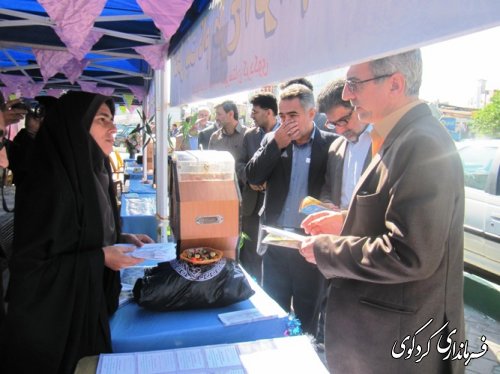 سهیم شدن فرماندار در جشن عاطفه ها