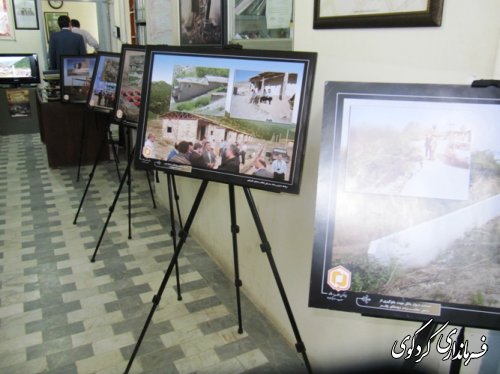 افتتاح نمایشگاه مقاوم سازی مسکن روستایی با حضور فرماندار