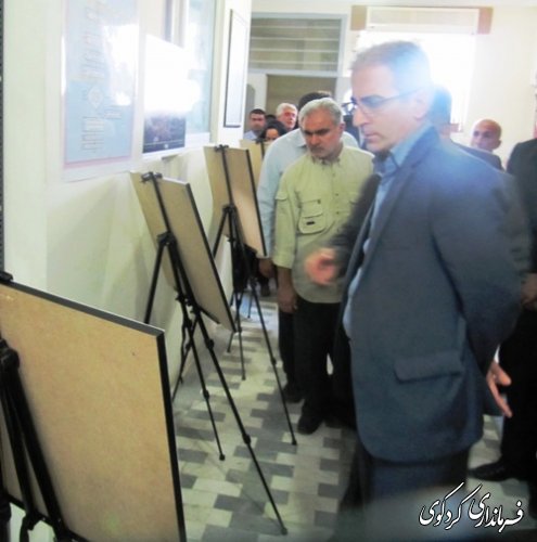 افتتاح نمایشگاه مقاوم سازی مسکن روستایی با حضور فرماندار