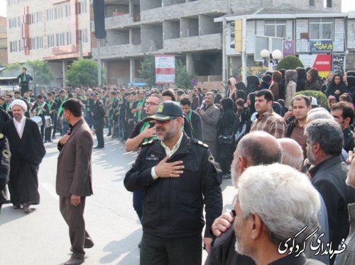 حضور فرماندار کردکوی در مراسم عزاداری ماه محرم ( گزارش تصویری)