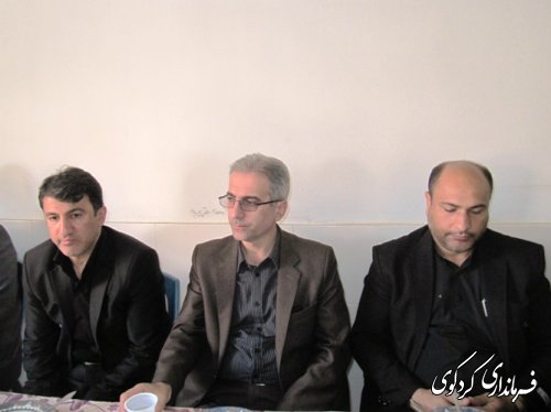 حضور فرماندار کردکوی در مراسم عزاداری ماه محرم ( گزارش تصویری)