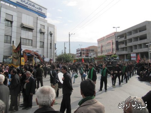 حضور فرماندار کردکوی در مراسم عزاداری ماه محرم ( گزارش تصویری)
