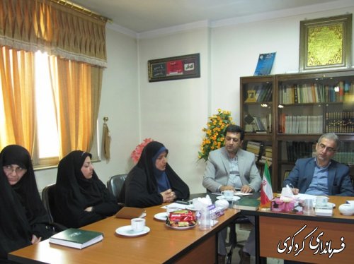 دیدار اعضای شورای اسلامی شهر با فرماندار