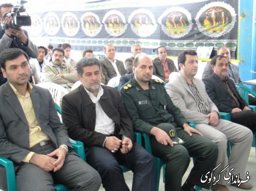 دهمین یادمان 50شهید بسیجی دانش آموز شهرستان کردکوی 