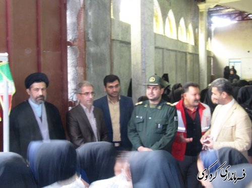 اعزام کاروان راهیان نور ویژه دانش آموزان دختر به مناطق جنوب کشور از کردکوی
