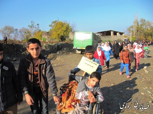 اولین همایش کتاب و کتابخوانی  در روستای سرکلاته