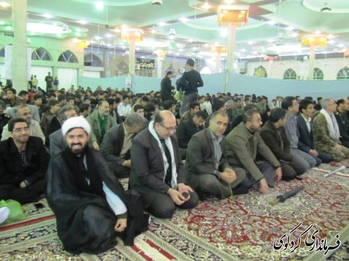 همایش شکوه مقاومت به مناسبت هفته بسیج با حضور فرماندار (گزارش تصویری)