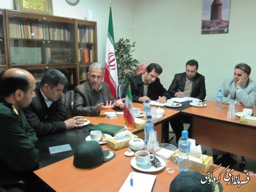 جلسه مقدماتی هماهنگی و ایجاد آمادگی برای سفر ریاست محترم جمهوری برگزار شد