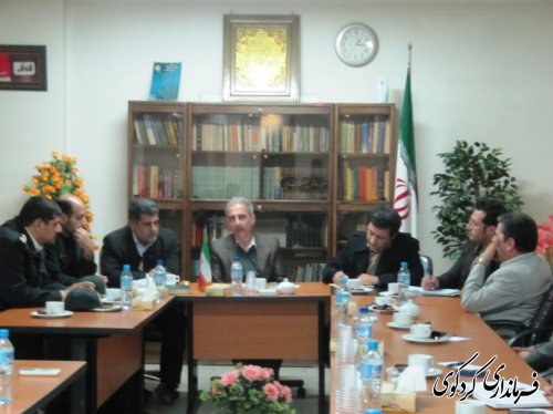 جلسه مقدماتی هماهنگی و ایجاد آمادگی برای سفر ریاست محترم جمهوری برگزار شد