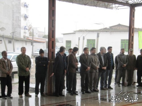 به مناسبت هفته بسیج گلزار شهدا عطرآگین شد