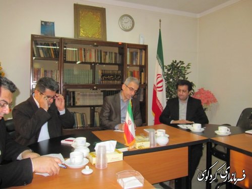 جلسه هماهنگی اعضاء ستاد ویژه استقبال از ریاست محترم جمهور با دهیاران بخش مرکزی کردکوی