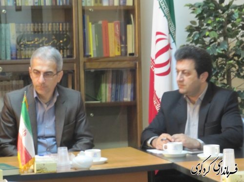 جلسه هماهنگی اعضاء ستاد ویژه استقبال از ریاست محترم جمهور با دهیاران بخش مرکزی کردکوی