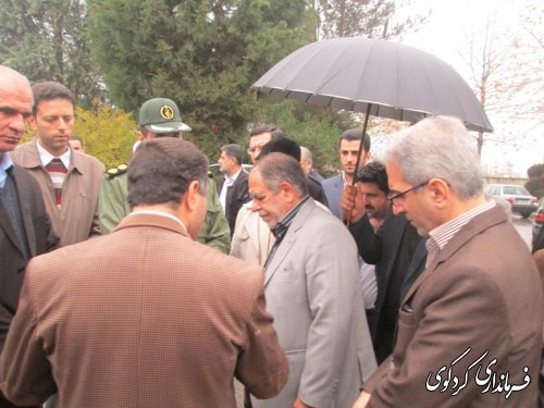 بازدید آقای ترکان مشاور عالی رئیس جمهور از بیمارستان امیرالمومنین کردکوی