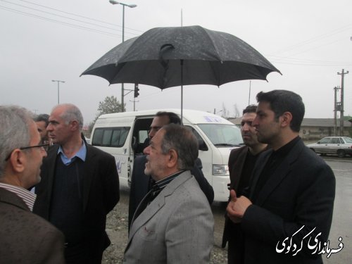 بازدید آقای ترکان از پروژه ی فرهنگی  ارشاد اسلامی (تصویری)