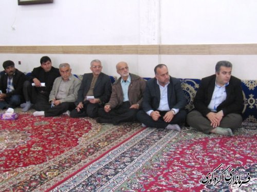 نهمین همایش دهیاران و روسای شوراهای اسلامی بخش مرکزی شهرستان در روستای النگ برگزار شد