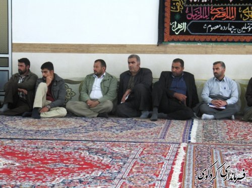 نهمین همایش دهیاران و روسای شوراهای اسلامی بخش مرکزی شهرستان در روستای النگ برگزار شد
