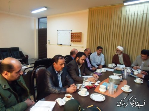 جلسه هماهنگی برگزاری مراسم بزرگداشت نهم دی روز میثاق امت با ولایت