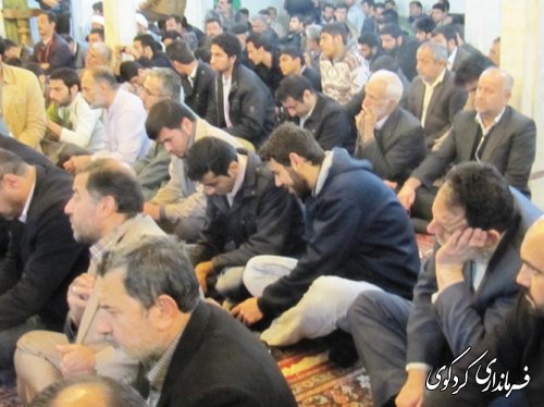 همایش میثاق امت با ولایت در مسجد کبیری کردکوی