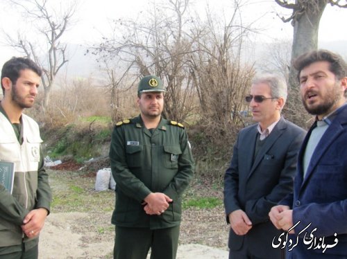 بازدید فرماندار از طرحهای بسیج سازندگی شهرستان