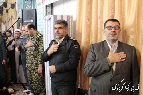 بیست و یکمین یادواره 24 شهید گرانقدر محله ولاغوز شهر کردکوی