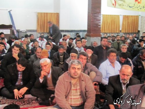بیست و یکمین یادواره 24 شهید گرانقدر محله ولاغوز شهر کردکوی