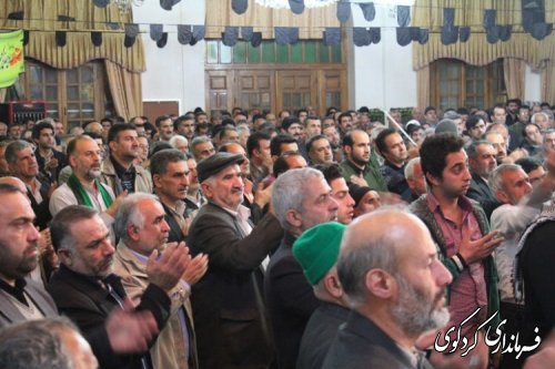 بیست و یکمین یادواره 24 شهید گرانقدر محله ولاغوز شهر کردکوی