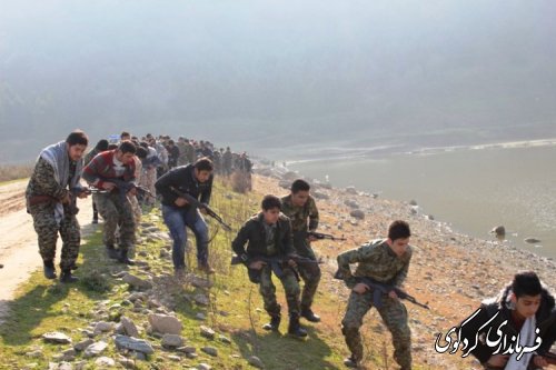 رزمایش فجر انقلاب اسلامی در شهرستان کردکوی برگزار شد (گزارش تصویری)