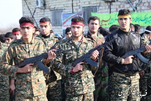 رزمایش فجر انقلاب اسلامی در شهرستان کردکوی برگزار شد (گزارش تصویری)