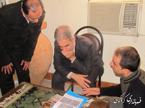بازدید سرزده فرماندار و هیات همراه از اداره میراث فرهنگی و آب و فاضلاب روستایی (گزارش تصویری)