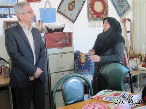 بازدید سرزده فرماندار و هیات همراه از اداره میراث فرهنگی و آب و فاضلاب روستایی (گزارش تصویری)