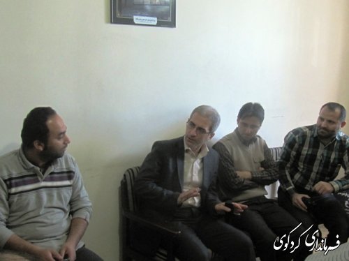 بازدید سرزده فرماندار و هیات همراه از اداره میراث فرهنگی و آب و فاضلاب روستایی (گزارش تصویری)