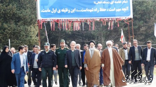 غباررویی گلزار شهدای گمنام  با حضور فرماندار (گزارش تصویری)