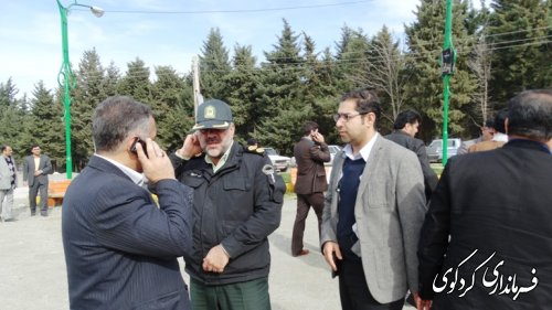 غباررویی گلزار شهدای گمنام  با حضور فرماندار (گزارش تصویری)